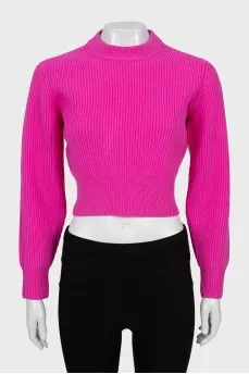 Pink wool sweater