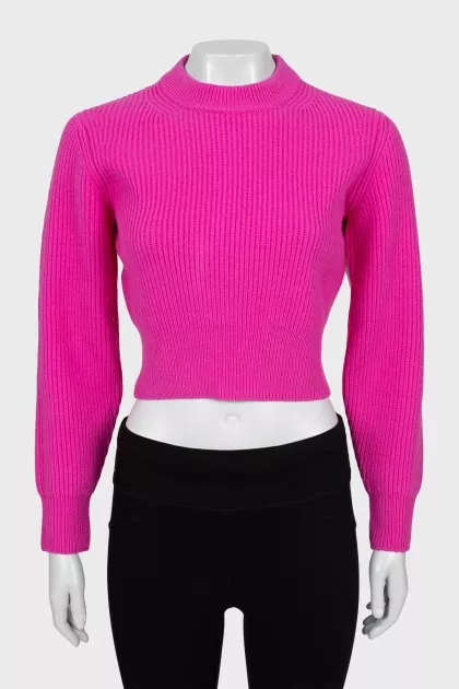 Pink wool sweater