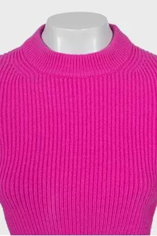 Pink wool sweater