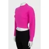 Pink wool sweater