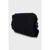 Textile crossbody bag
