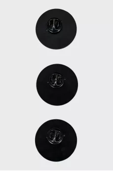 Set of badges with brand logo