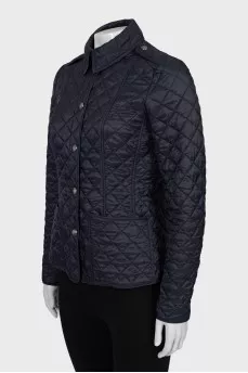 Quilted jacket with buttons