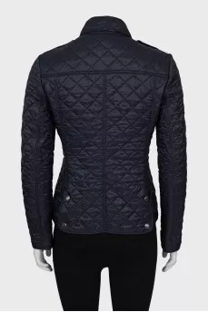 Quilted jacket with buttons