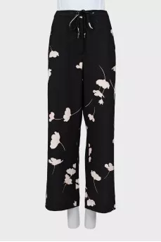 Floral Print Palazzo Pants