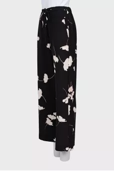Floral Print Palazzo Pants