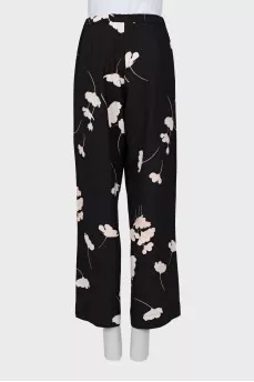 Floral Print Palazzo Pants