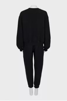 Black suit with joggers