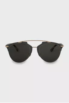 Browline print sunglasses