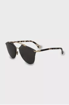 Browline print sunglasses