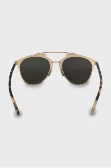 Browline print sunglasses