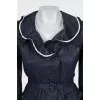 Vintage leather jacket with fitted cut