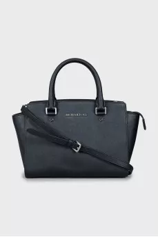 Selma leather crossbody bag