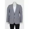 Men's jacket with a small print