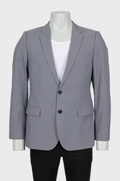 Men's jacket with a small print