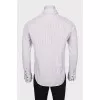 Men's striped straight fit shirt