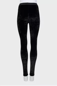 Sports velour leggings