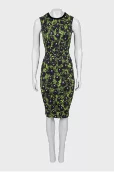 Bodycon printed dress