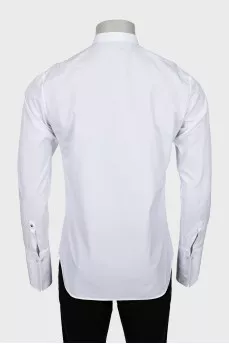 Men's white shirt with cufflinks