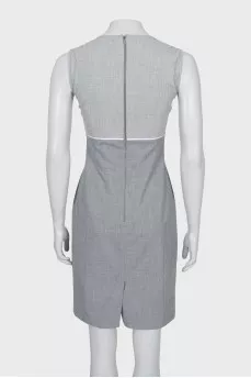 Fitted grey dress