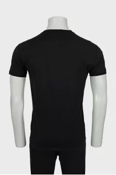 Men's straight cut t-shirt with print