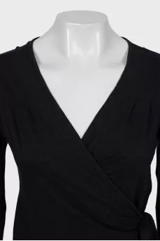 Long Sleeve Wrap Top