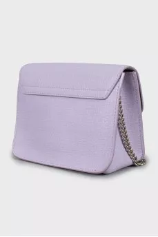 Purple Mini Bag With Chain