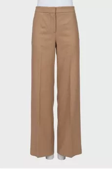 Palazzo pants with arrows