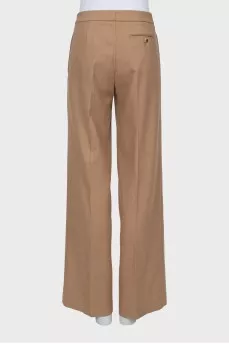 Palazzo pants with arrows