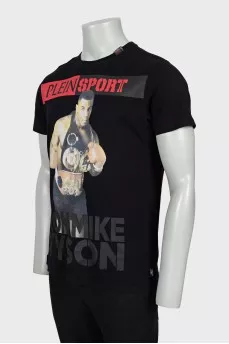 Men's Straight Printed T-Shirt