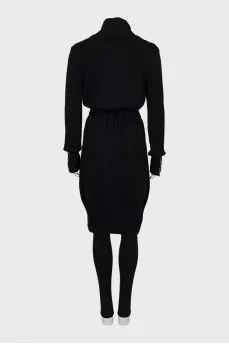 Merino Wool Long Cardigan