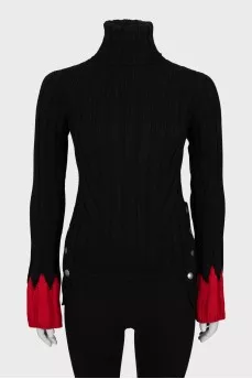 Fitted Ribbed Sweater