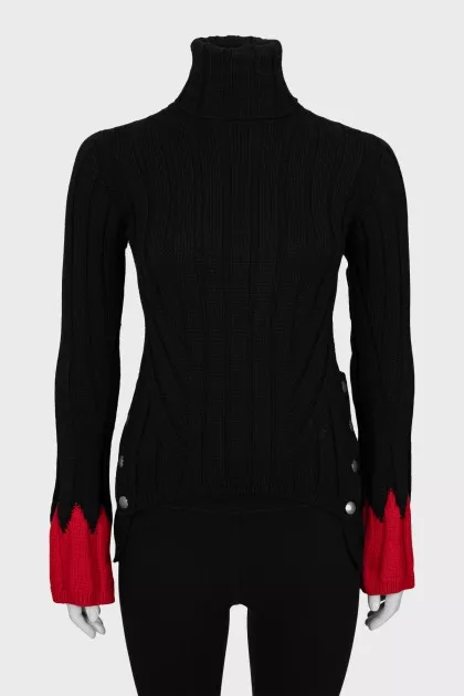 Fitted Ribbed Sweater