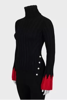 Fitted Ribbed Sweater