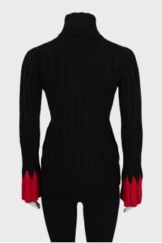 Fitted Ribbed Sweater