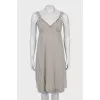 V-neck strappy dress