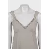 V-neck strappy dress