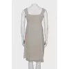 V-neck strappy dress