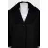 Short coat decorated with fur