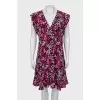 Floral Print V-Neck Dress