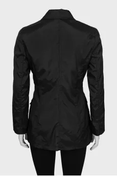 Vintage raincoat with patch pockets