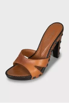 Vintage High Heel Sandals