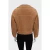 Cropped corduroy jacket