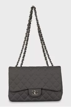 Текстильна сумка Classic Double Flap Quilted Jersey