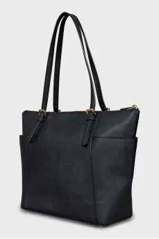 Tote bag with branded keychain