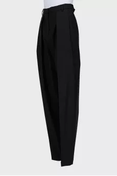 Black banana pants with tag