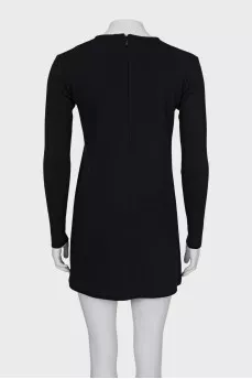 A-line dress with decoration