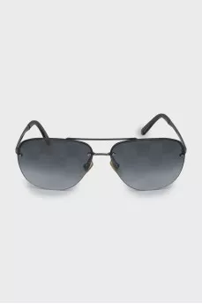 Men's Sunglasses with Print on Lenses