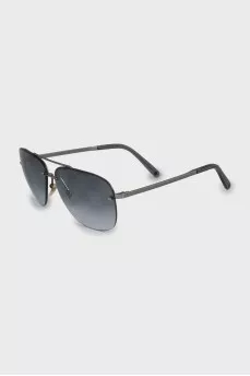 Men's Sunglasses with Print on Lenses