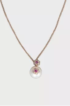 Berry rose gold pendant